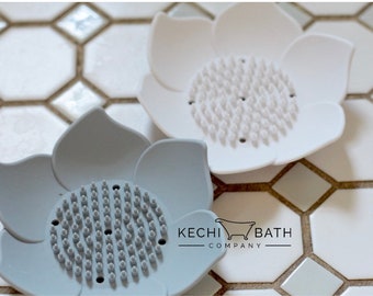 Shower Steamers Tray, Shower Steamer Dish for Shower Bombs, Soap Dish, Shower Fizzies, Shower Tablets, Spa Gift, Bamboo Soap Dish