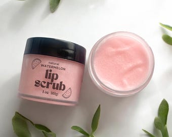 Sugar Lip Scrub - Exfoliate and Moisturize | stocking stuffers, Argan Oil, Shea Butter, Lip Balm, lip care, sugar scrub