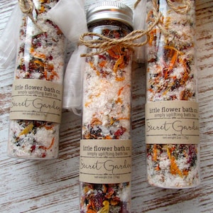 Herbal Bath Tea Bath Salts | Tub Tea, Floral Bath Soak, Bridesmaid gifts