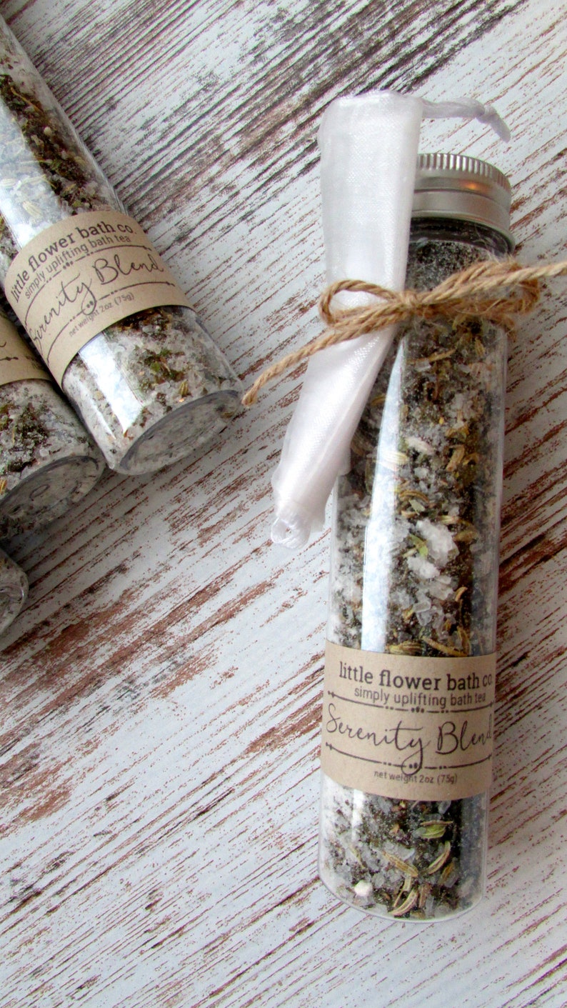 Bath Tea Bath Salts Spa Gift Box Bath Tea Herbal Tub Tea Etsy
