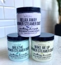 Essential Oil Shower Steamers Dust ™, 8oz Jar Menthol Steam Shower Bombs Powder for Aromatherapy, Sauna, Spa Gift, Stocking Stuffer