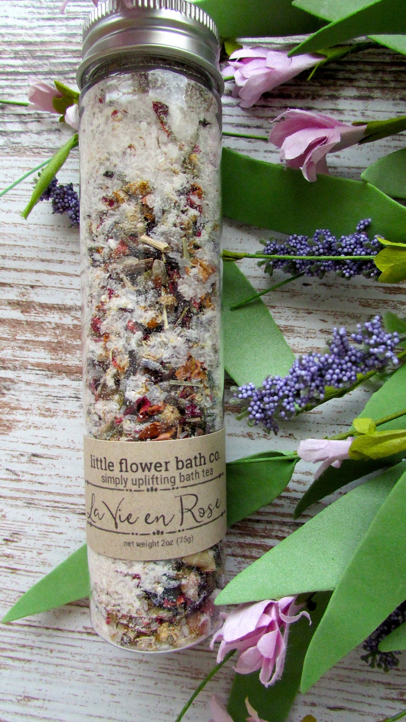 Bath Tea Bath Salts Spa Gift Box Bath Tea Herbal Tub Tea Etsy