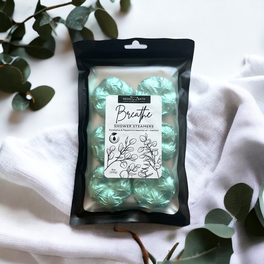 Eucalyptus Peppermint Shower Steamers 6-pack, Aromatherapy Menthol ...