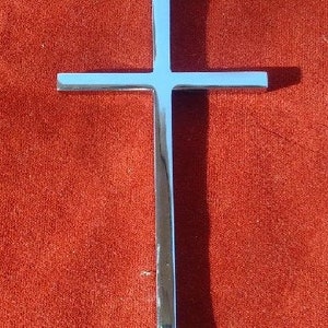Wall Cross Polished  Stainless Steel