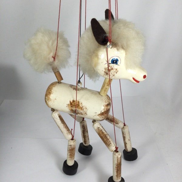 Vintage Pelham Puppets Pony Wood Marionette England
