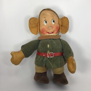 1938 Dopey Doll Ideal Toy Co Walt Disney Snow White