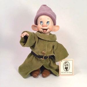 Dopey LE Porcelain Doll by Wendy Lawton Walt Disney