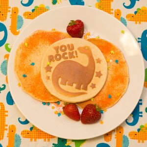Dinosaur Your Rock Silicone Pancake Mold