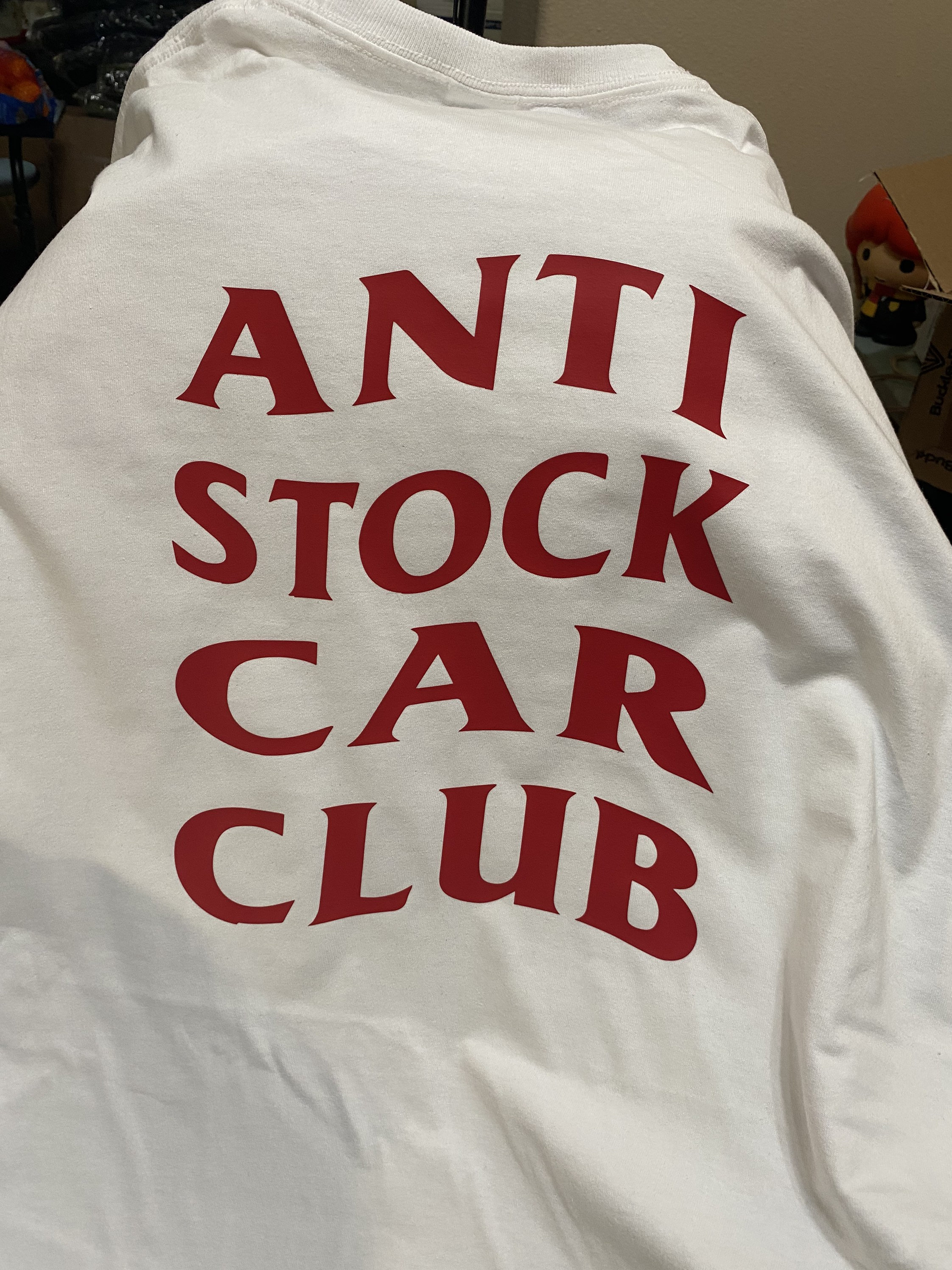 Anti Stock Car Club Tee Etsy