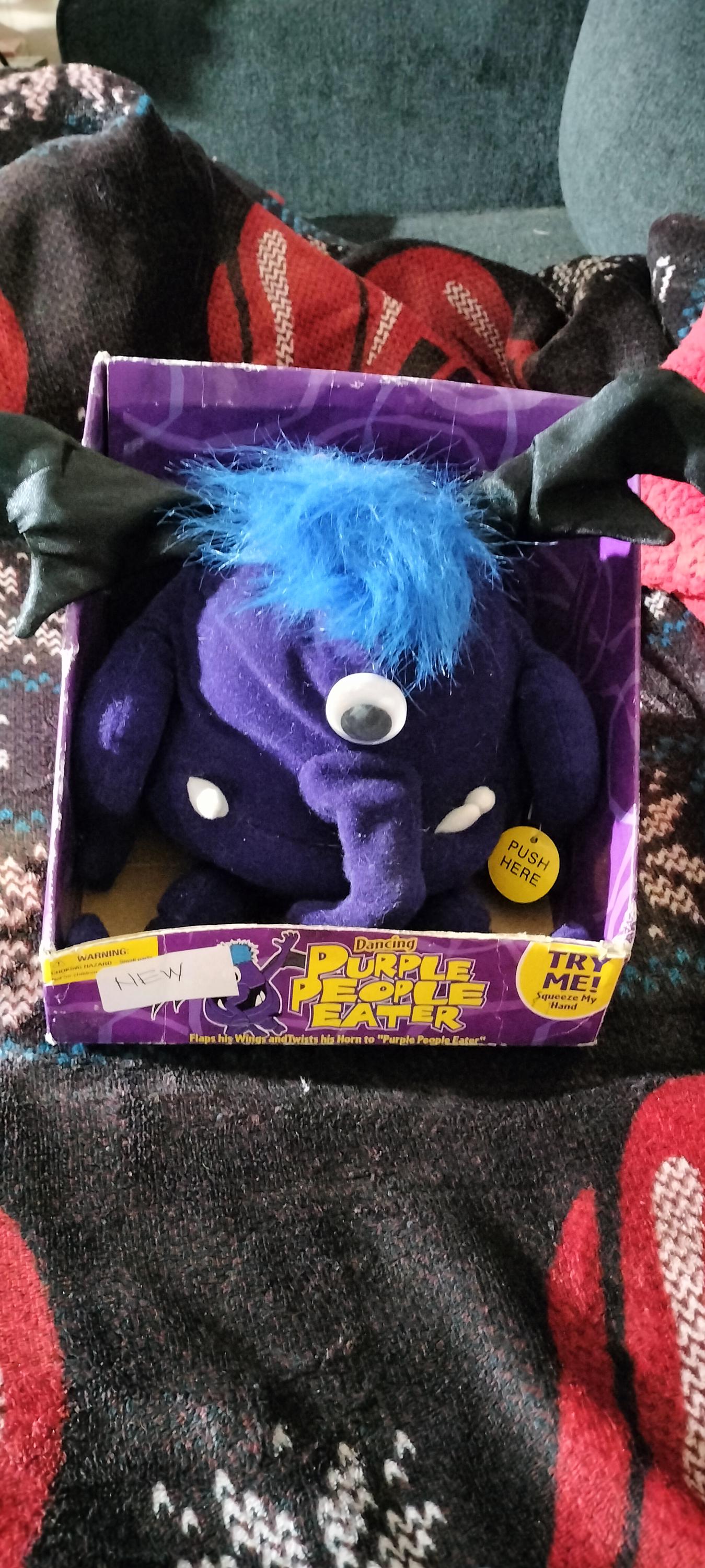 Gemmy Purple People Eater. Animated . New in Box - Etsy