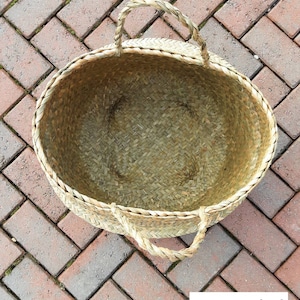 Super Large Size Woven Tropical Basket 35cm 45cm