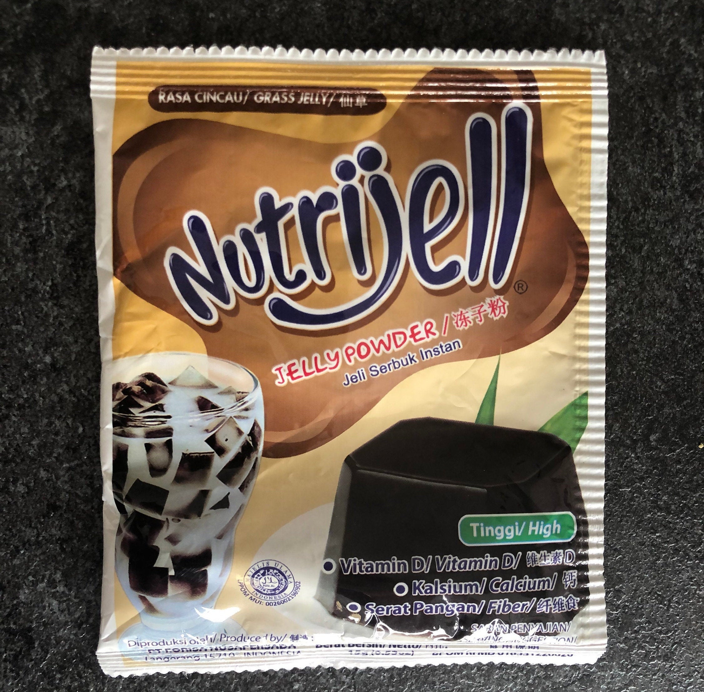 Nutrijell Jelly Powder 25g per pack LYCHEE/GRASS JELLY Etsy