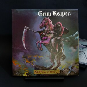 Grim Reaper See You in Hell LP. NM!