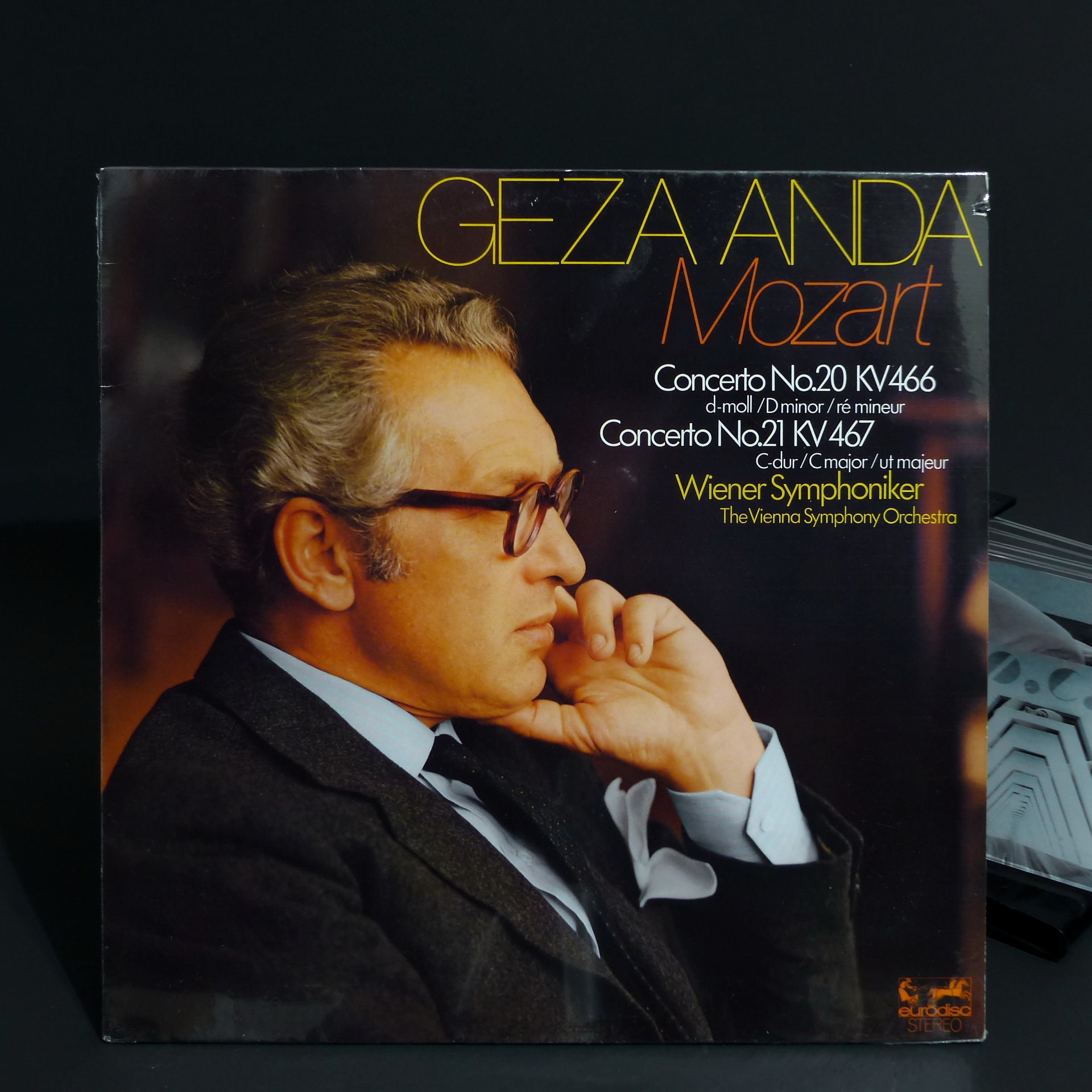Géza Anda Mozart - Wiener Symphoniker – Concerto No.20 KV 466