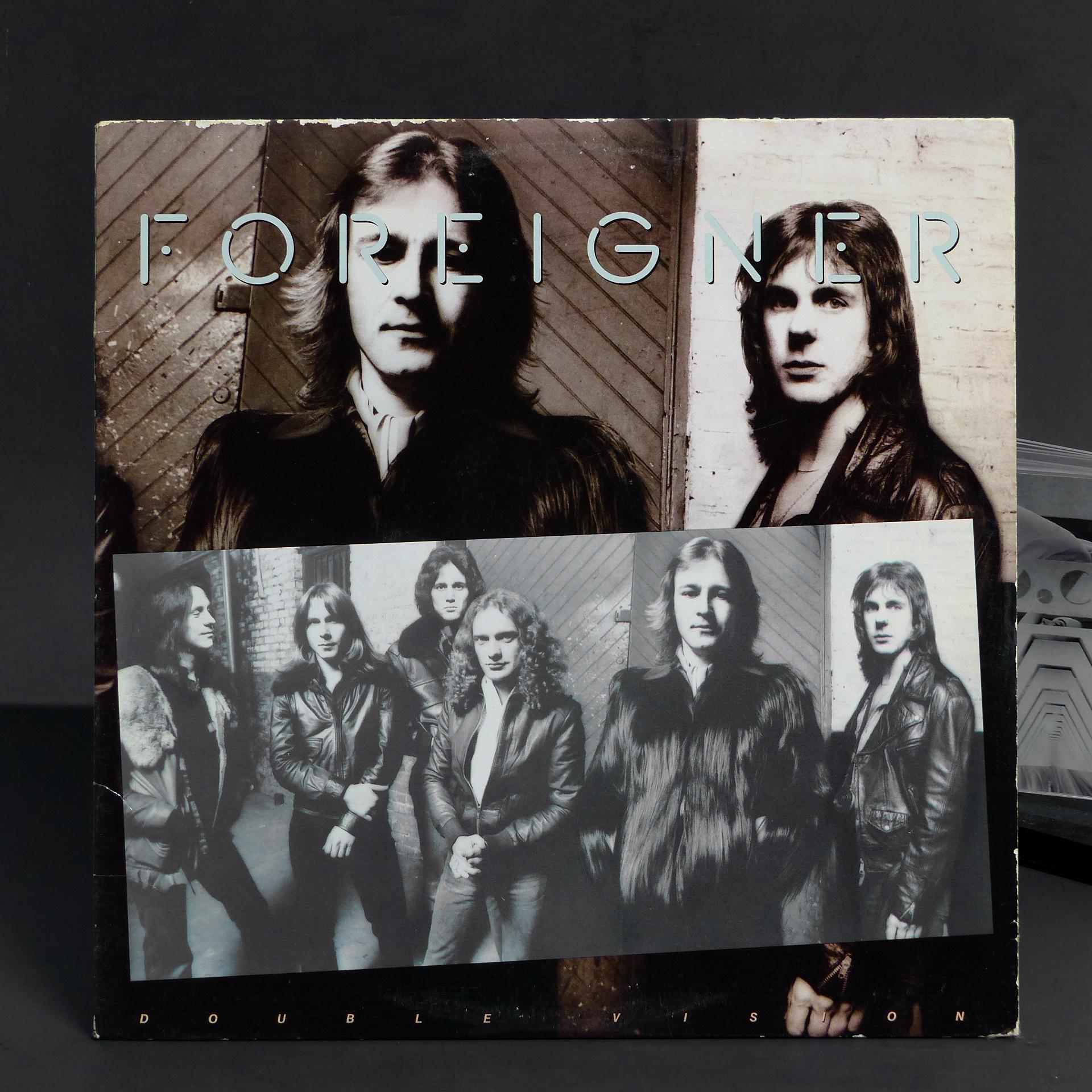 LPレコード♢フォリナー♢SD19999♢1978年♢うg4921w43 Foreigner Double Vision 1978 Atlantic SD19999 Original Vinyl LP EX