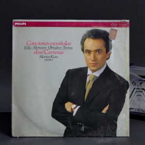 Canciones españolas LP von José Carreras, Martin Katz