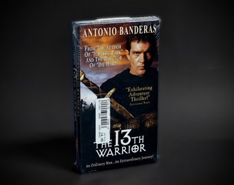 The 13th Warrior Antonio Banderas Sealed VHS with Watermark