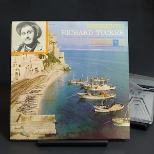 Richard Tucker Sorrento Columbia Masterworks LP. Tenor Opera Ballad 1950&#39;s Music.
