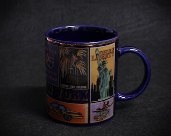 Vintage City Merchandise New York City Theme Coffee Mug