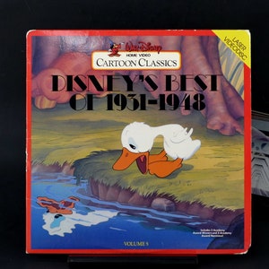Walt Disney Best of 1931-1948 Cartoon Classics Laserdisc