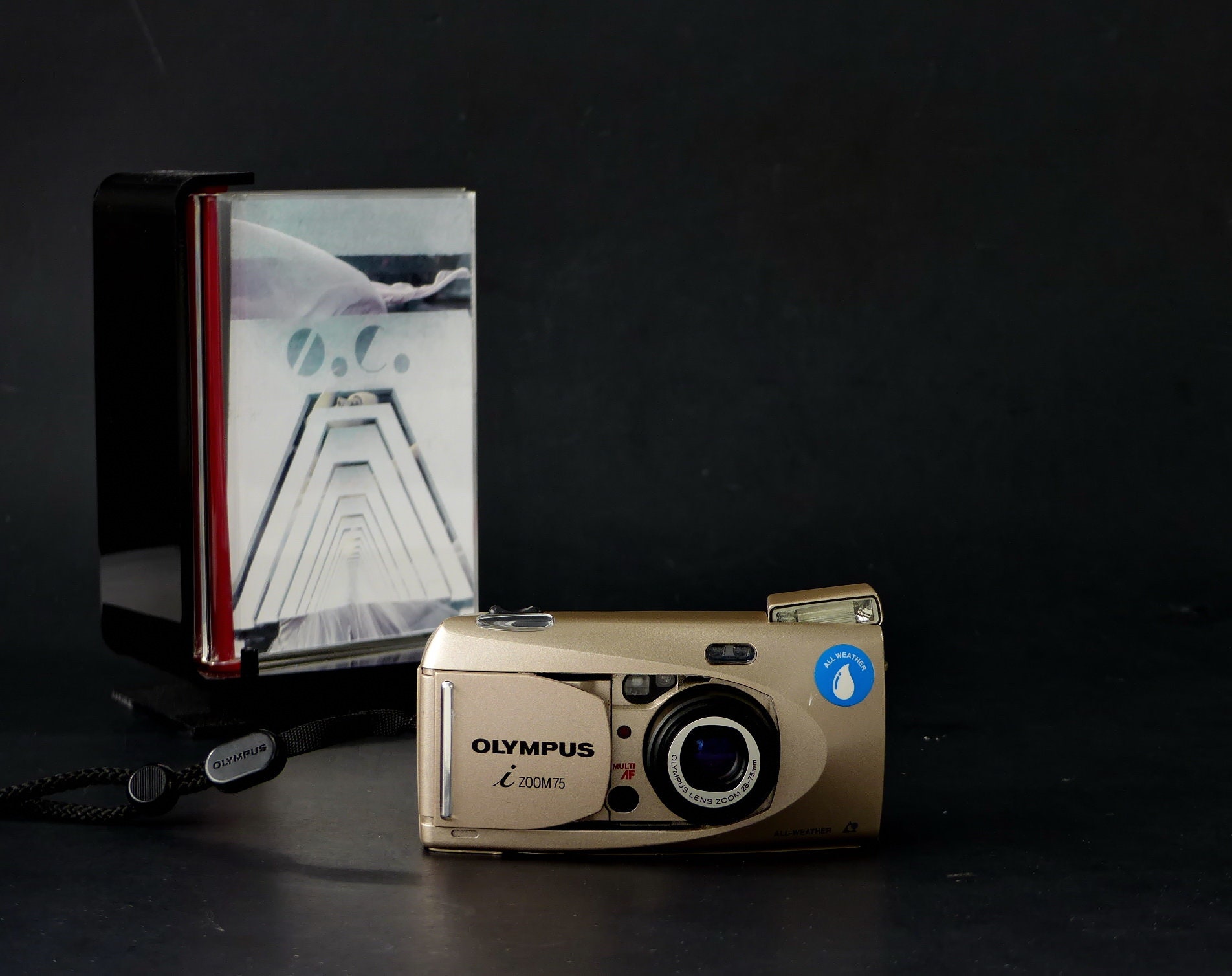 Olympus I Zoom 75 Quartzdate All Weather APS 35mm Cámara Etsy