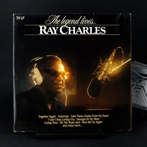 Ray Charles The Legend Lives... LP. Made in Holland