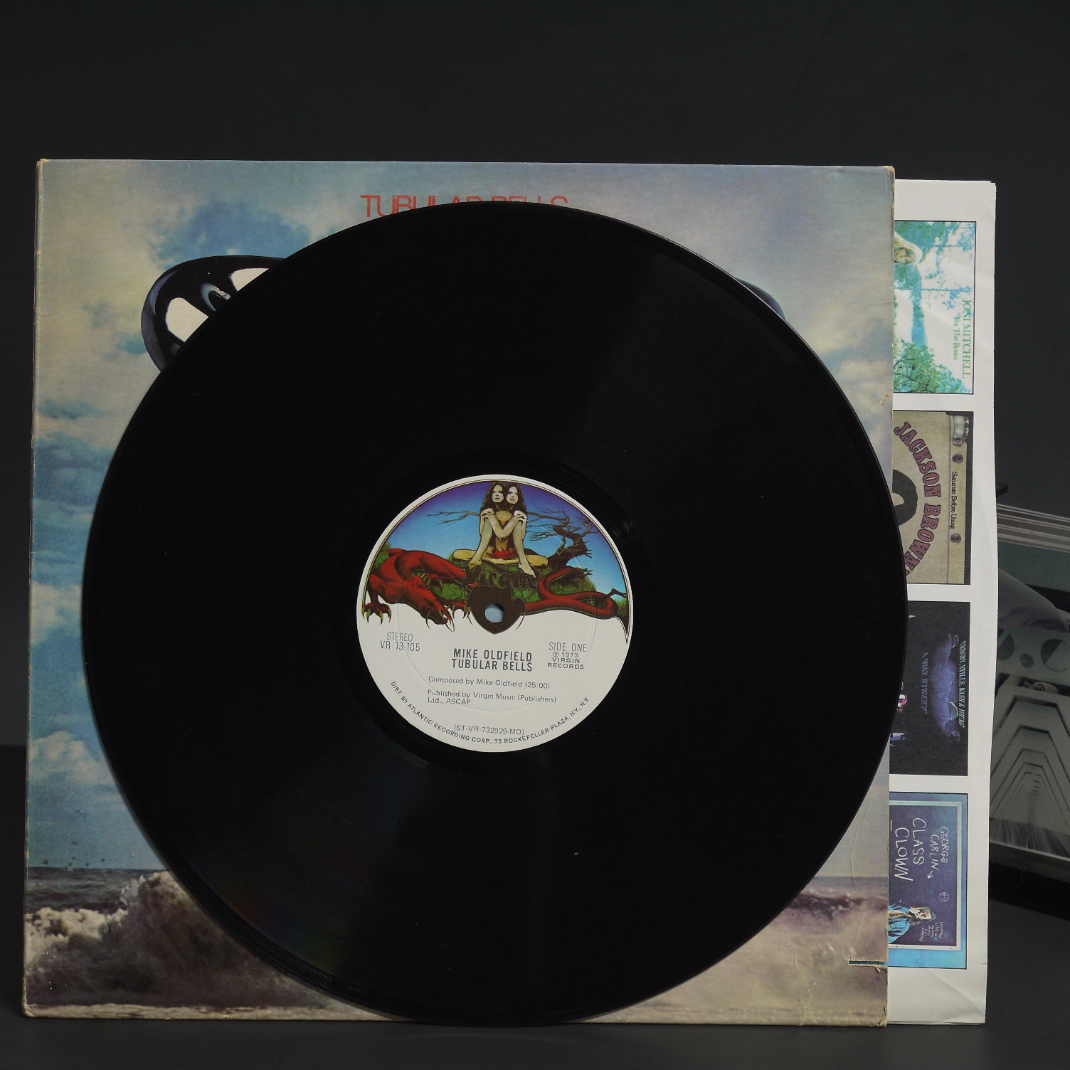 Mike Oldfield Tubular Bells DJ Copy LP - Etsy