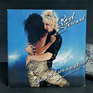 Rod Stewart Blondes Have All the Fun LP