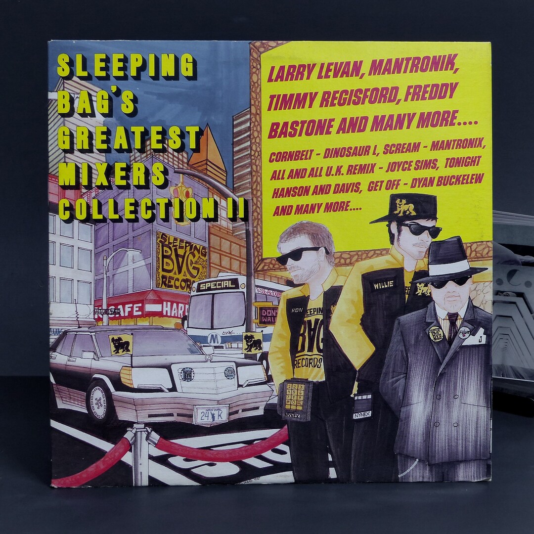 Sleeping Bag's Greatest Mixers Collection II Promo LP. 80's Electro Etsy