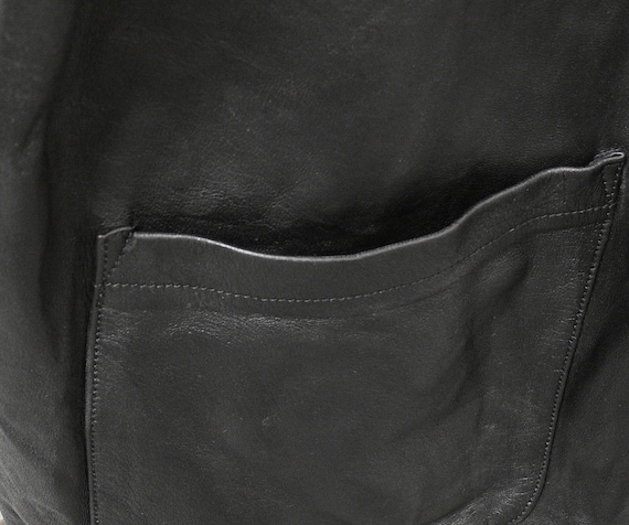 Marco Pierguidi Uomo Designer Leather Jacket Made in Italy