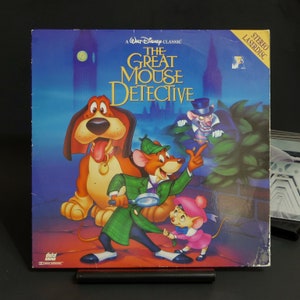 The Great Mouse Detective Walt Disney Classics Laserdisc