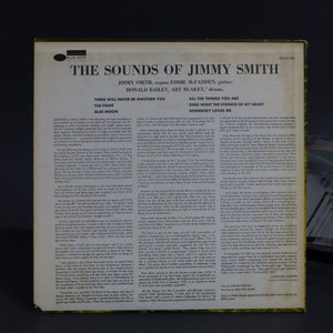 The Sounds of Jimmy Smith Blue Note LP BST 81556 image 2