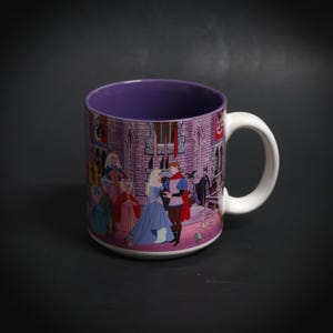 Vintage Beauty and the Beast Coffee Mug made in Japan