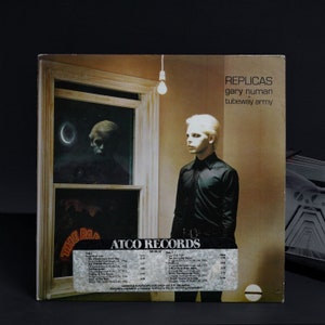 Rare Gary Numan & Tubeway Army Replicas Promo 1st Issue LP