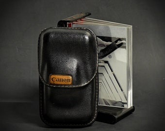 Canon SureShot Supreme Original Kamera Body Kunstleder Tasche