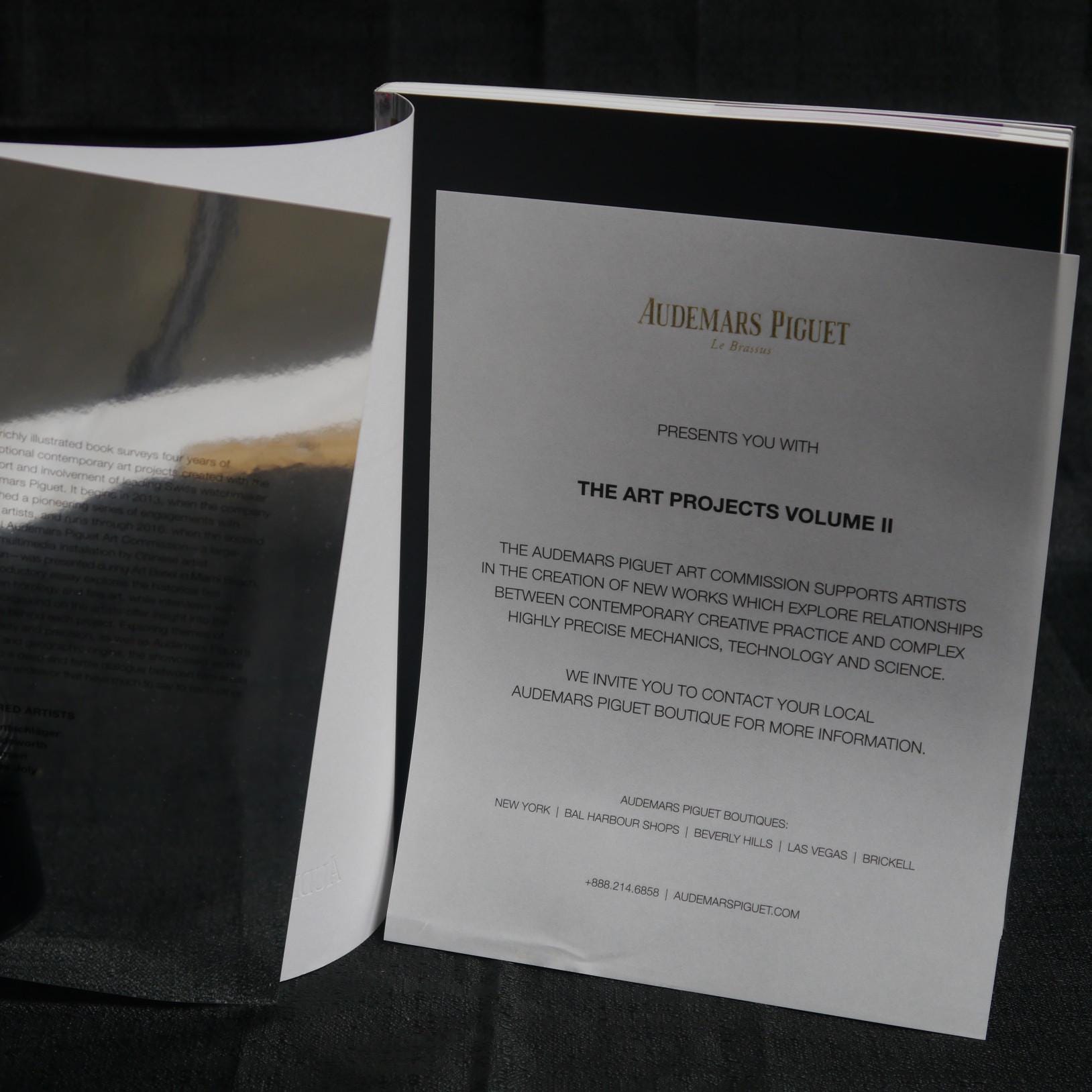Audemars Piguet the Art Projects Volume II Book - Etsy