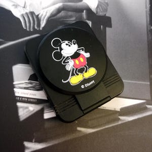 vintage Lorus Quartz Mickey Mouse World Time Travel Alarm Clock