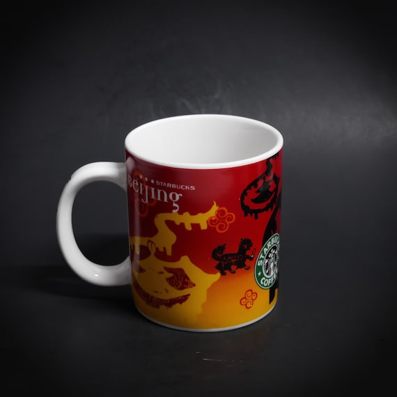 Starbucks Mug Beijing China Collectible 20oz Red Dragon Coffee Mug - Etsy  Norway