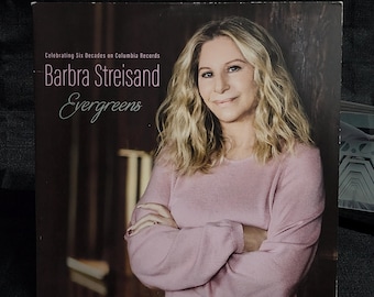 Barbra Streisand Evergreens Gatefold Baby Pink Color 2-LP - Etsy