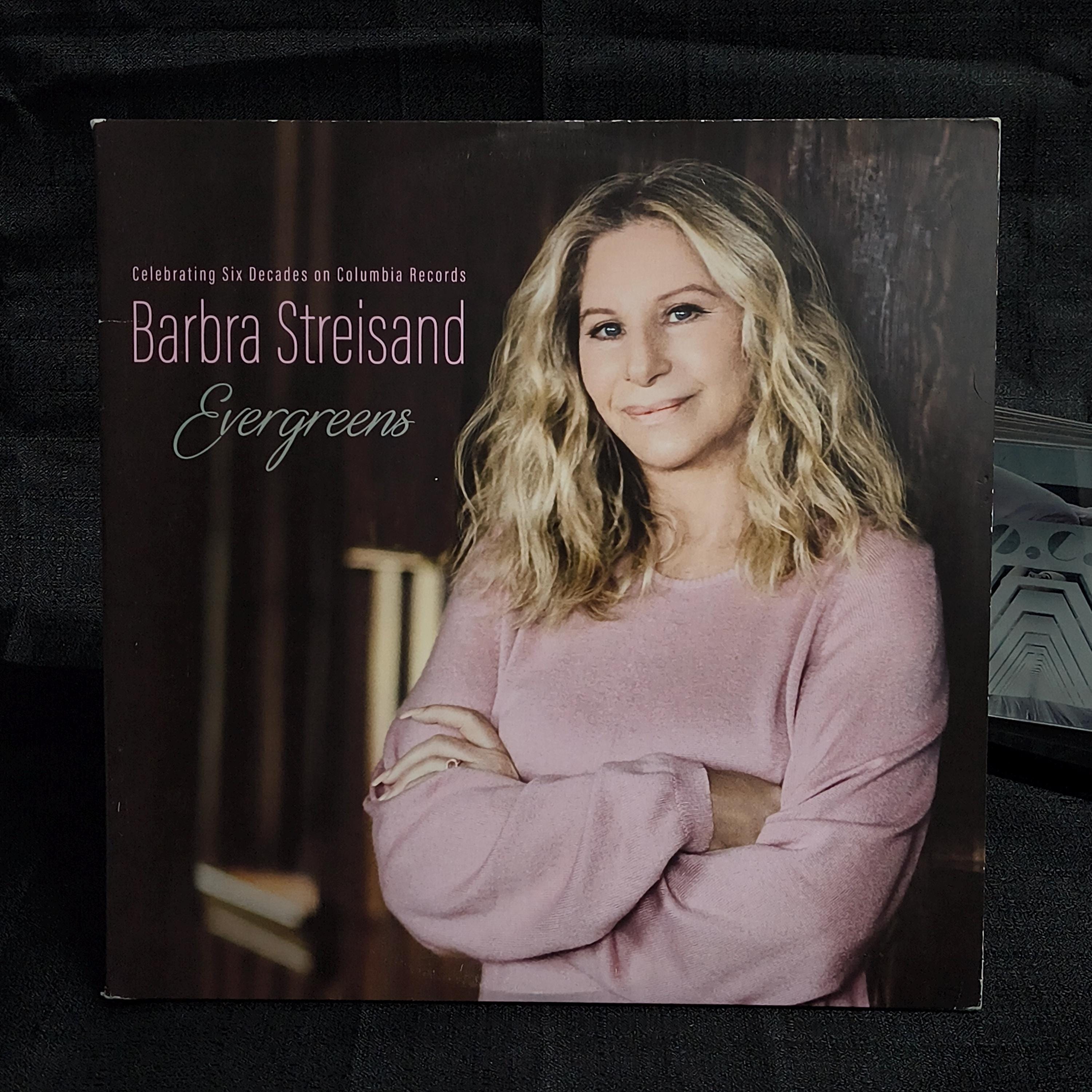 Barbra Streisand Evergreens Gatefold Baby Pink Color 2-LP - Etsy