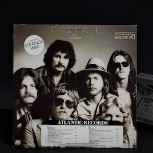 Elan Firefall Promo LP with Hype Sticker
