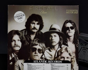 Elan Firefall Promo LP mit Hype Sticker