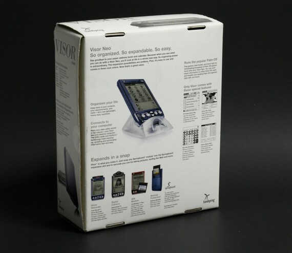 Handspring Visor Edge Silver Portable PDA Organizer Stylus