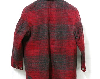Vintage Eddie Bauer Mens Heavy Wool USA Made Winter Coat - Etsy