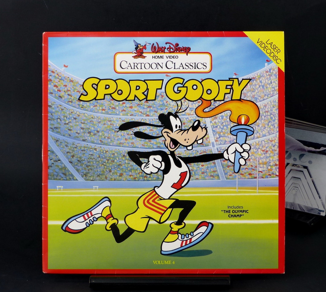 Walt Disney Sport Goofy Cartoon Classics Laserdisc Etsy
