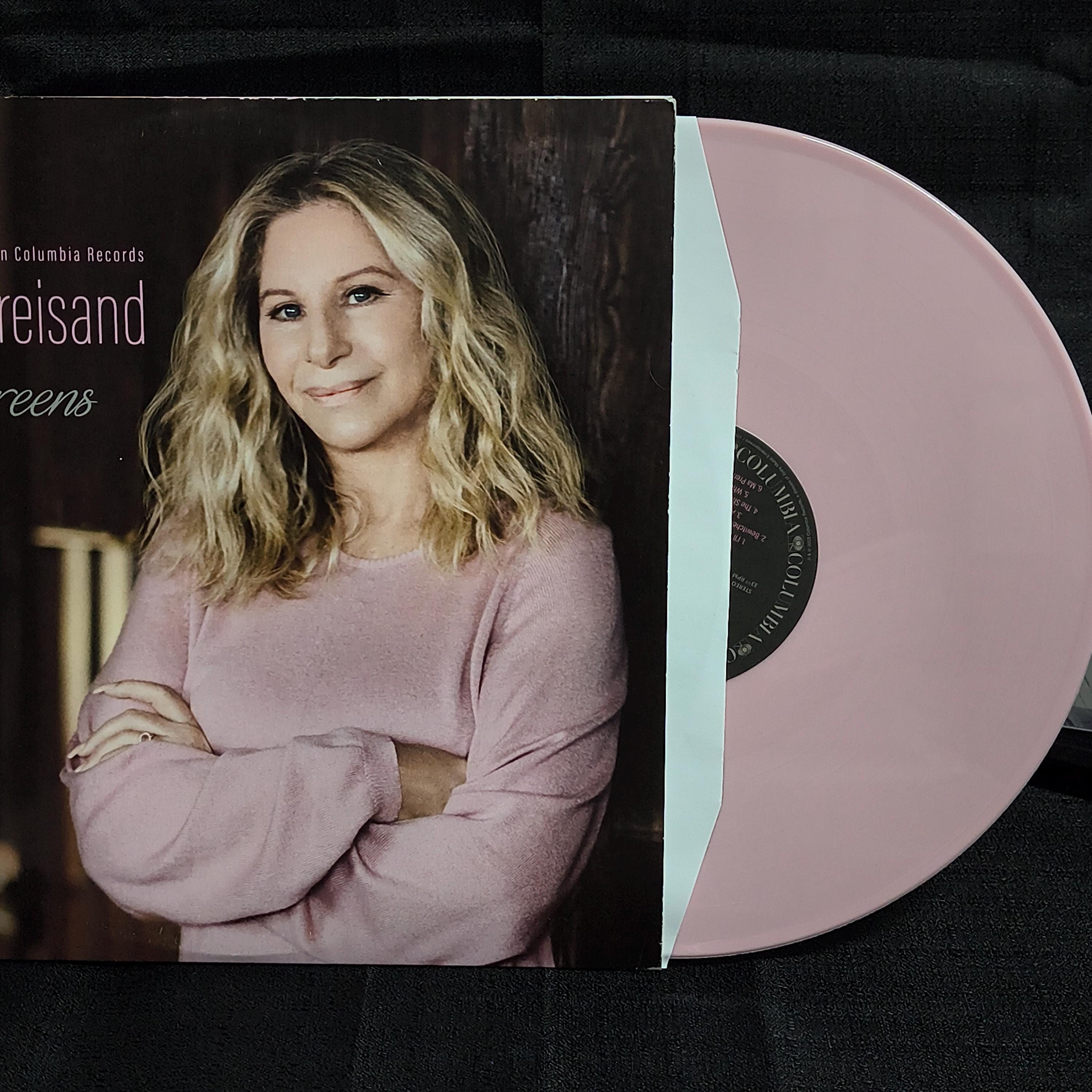 Barbra Streisand Evergreens Gatefold Baby Pink Color 2-LP - Etsy