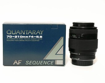 Mint Quantaray 70-210mm AF Sony Minolta A mount lens