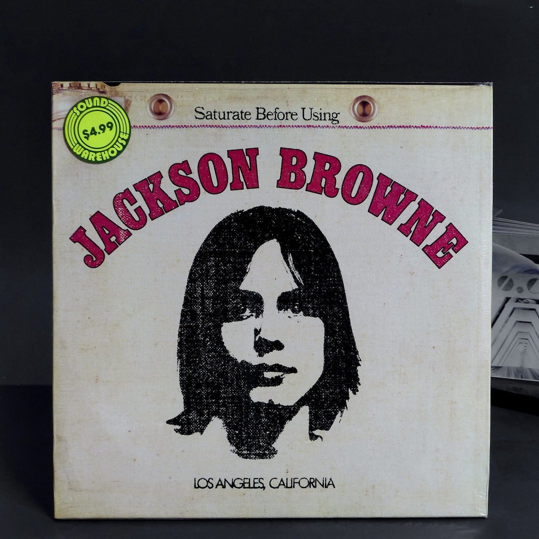 Jackson Browne Saturate Before Using LP 70's Reissue - Etsy New