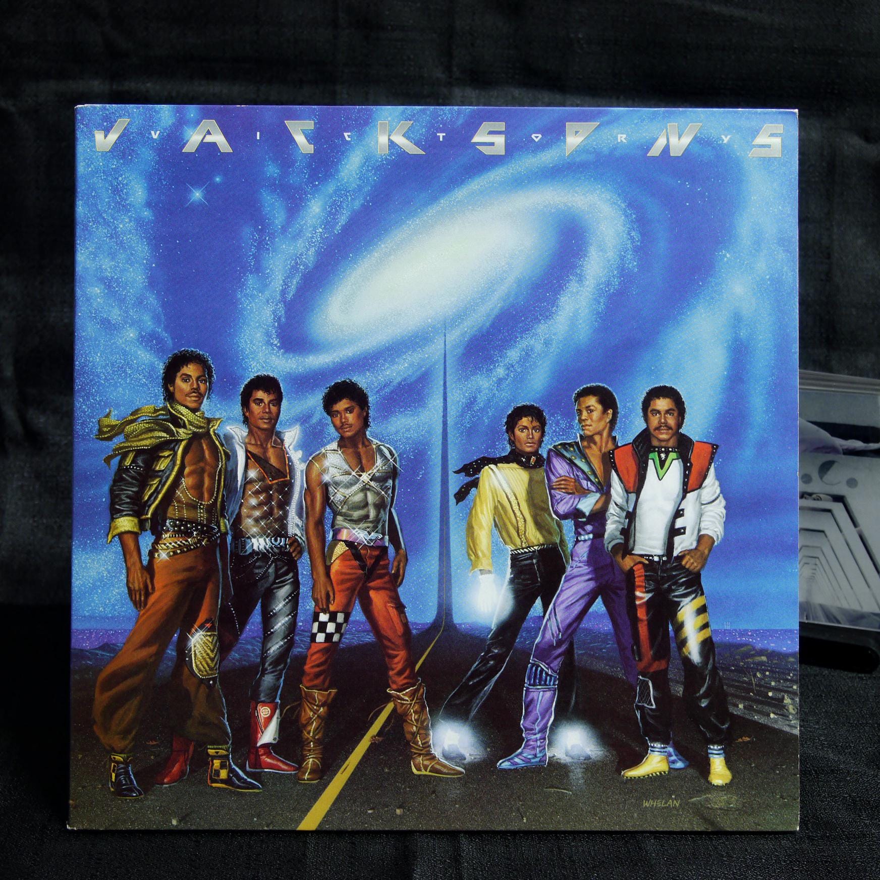 【希少】JACKSONS Victory ポスター　非売品　ジャクソンファイブ File:Jacksons-victory.jpg - Wikipedia