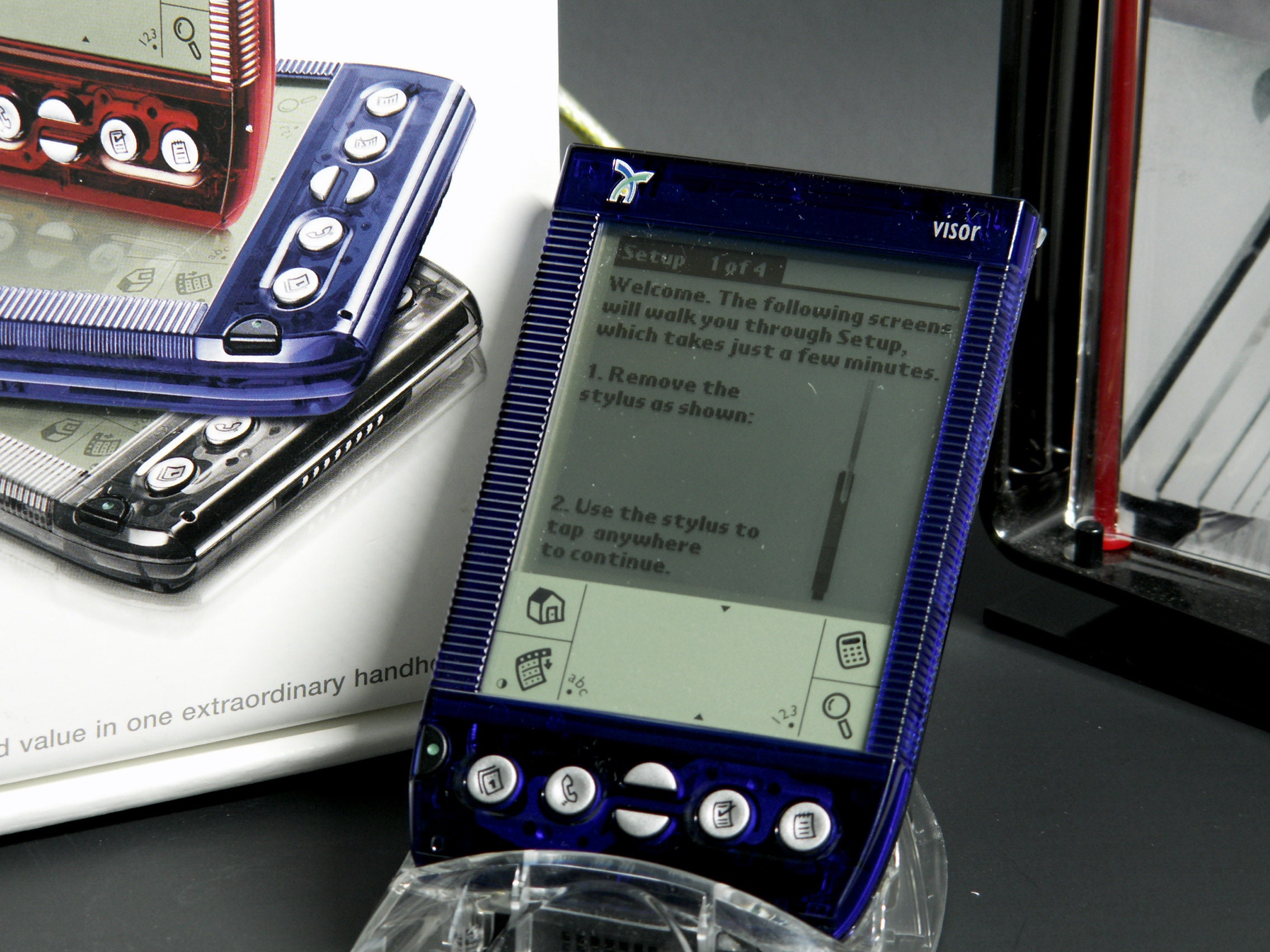 京*）様 【レア】handspring Palm OS Visor セット Rare Palm OS Handspring Blue Visor Neo - Etsy